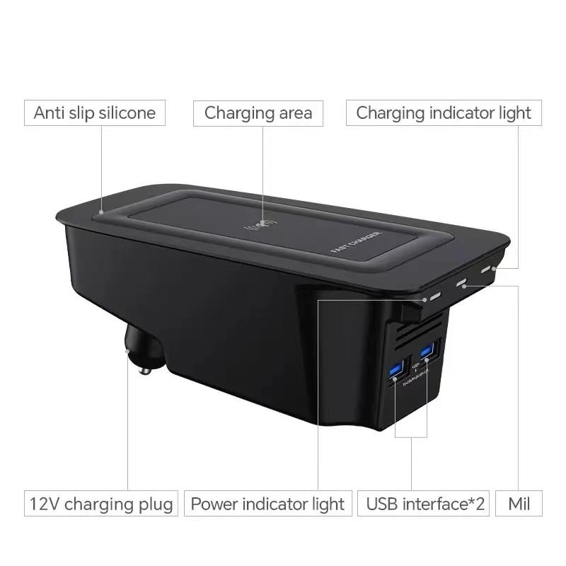 Wireless Charging Pad - 15w Wireless Charger for Volvo V60