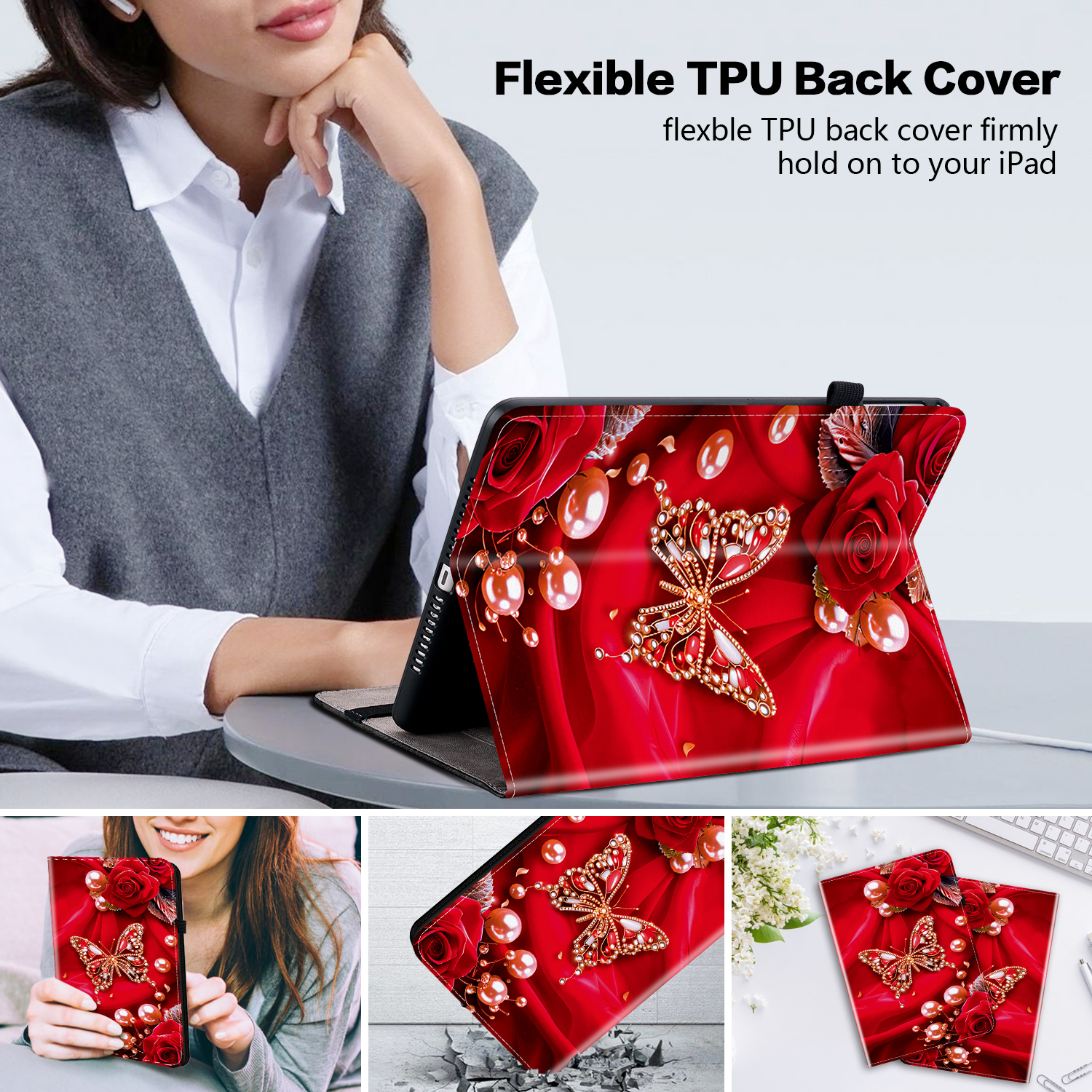 Leather Case for Samsung Galax - Tablet A9 Accessories recensie en prijs