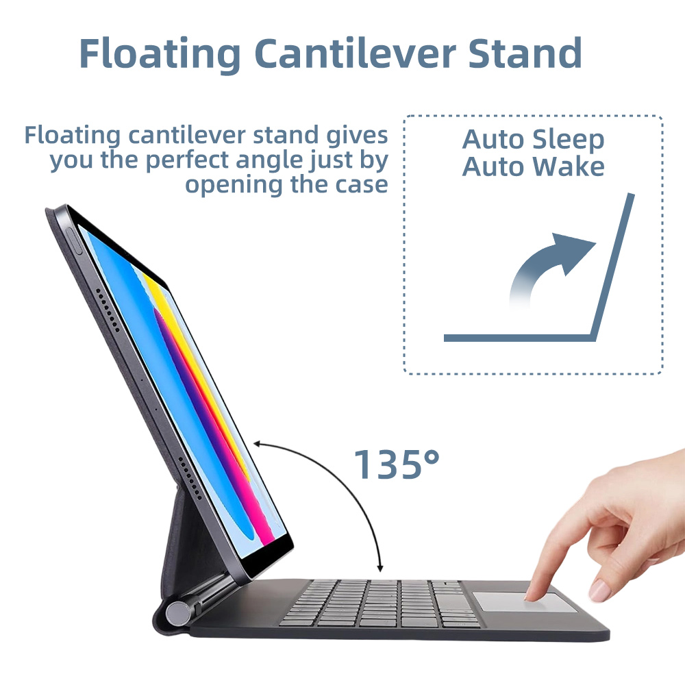 2026 Magic Keyboard with Bluet - Magnetic Case Smart recensie en prijs