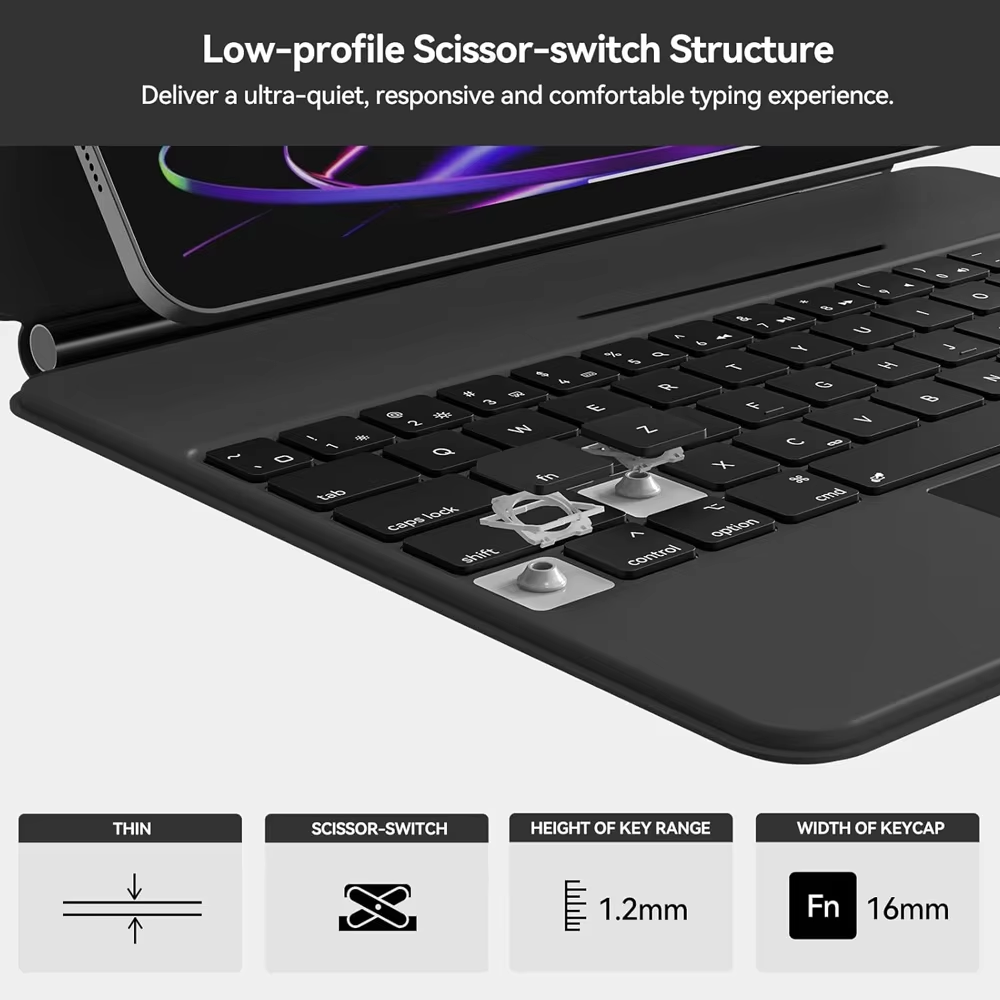 Wireless Keyboard With Magneti - Magnetic Case Smart recensie en prijs