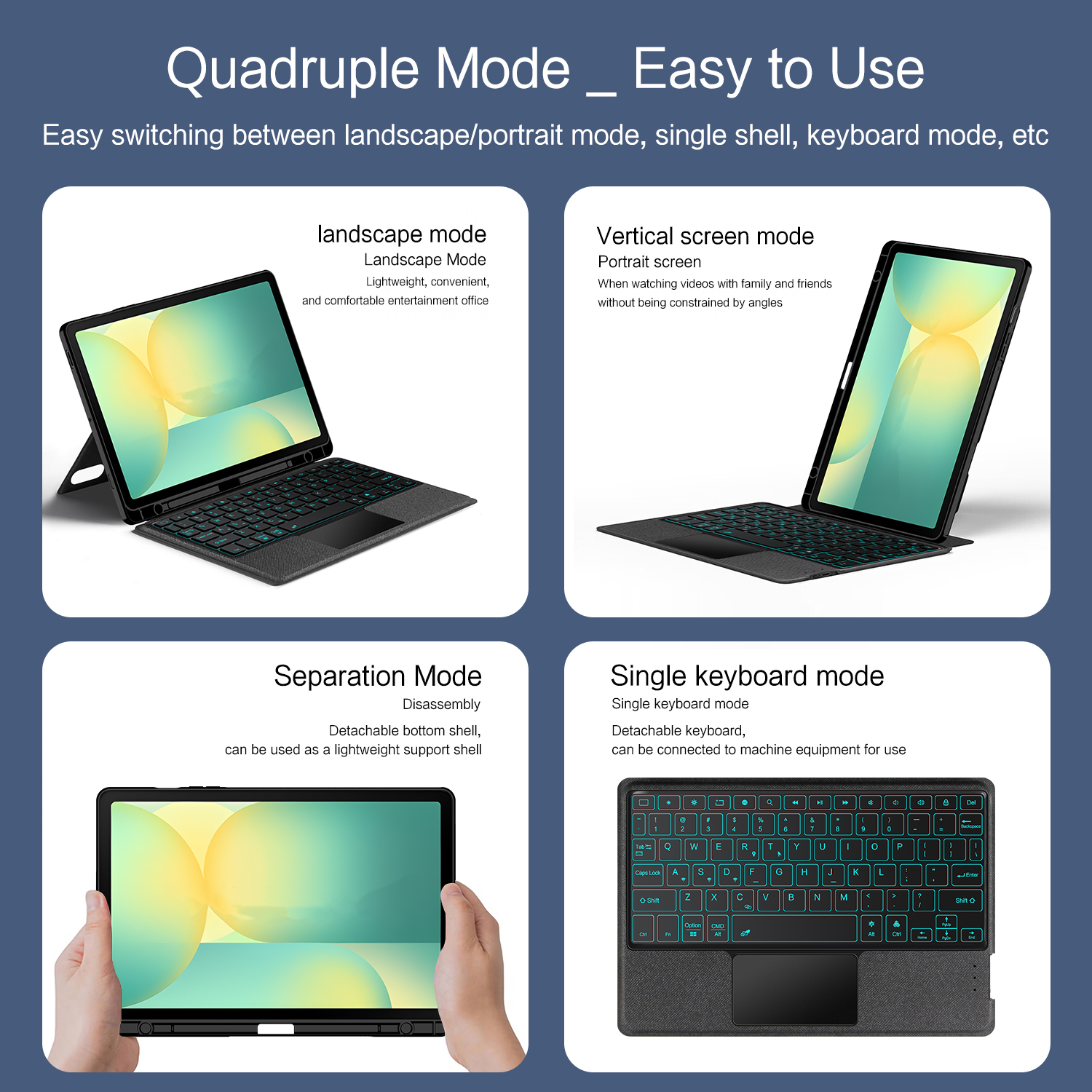 Magic Keyboard Case For Samsun - Samsung Tablet Keyboard Accessories recensie en prijs