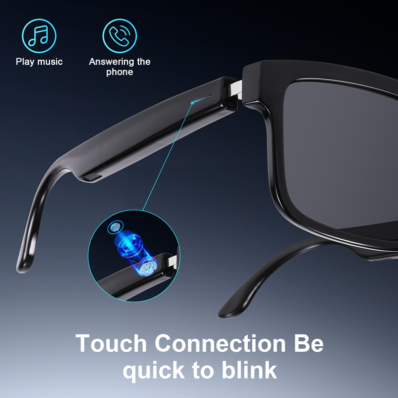 Smart Bluetooth Audio Glasses  - Magnetic Case Smart recensie en prijs