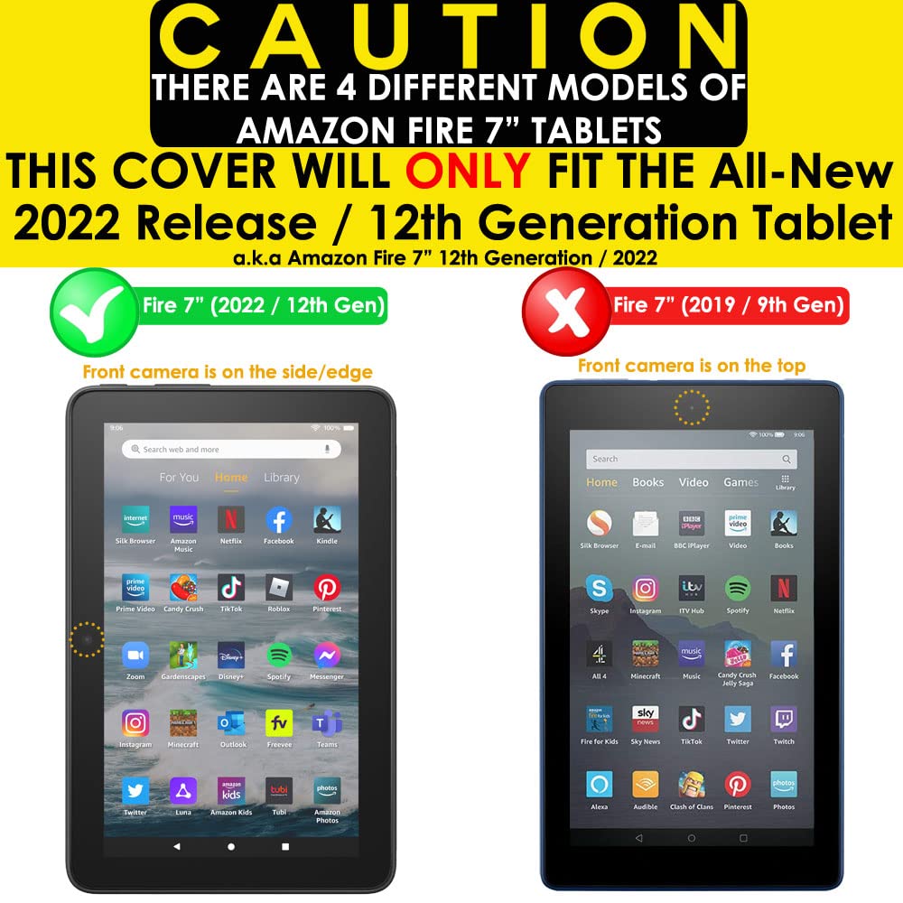 Crystal Case for Amazon Fire 7 - Tablet Accessories Amazon recensie en prijs