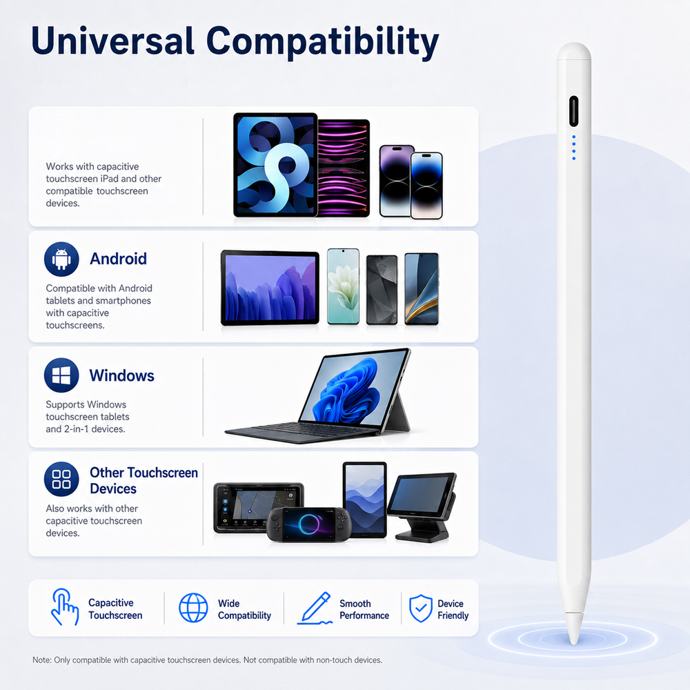 Universal Stylus Pen For Andro - Samsung Tablet Accessories Pen recensie en prijs