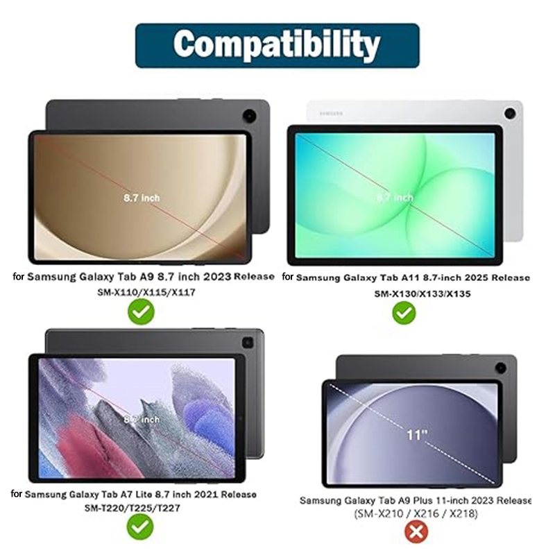 Kids EVA Stand Case for Samsun - Tablet A9 Accessories recensie en prijs