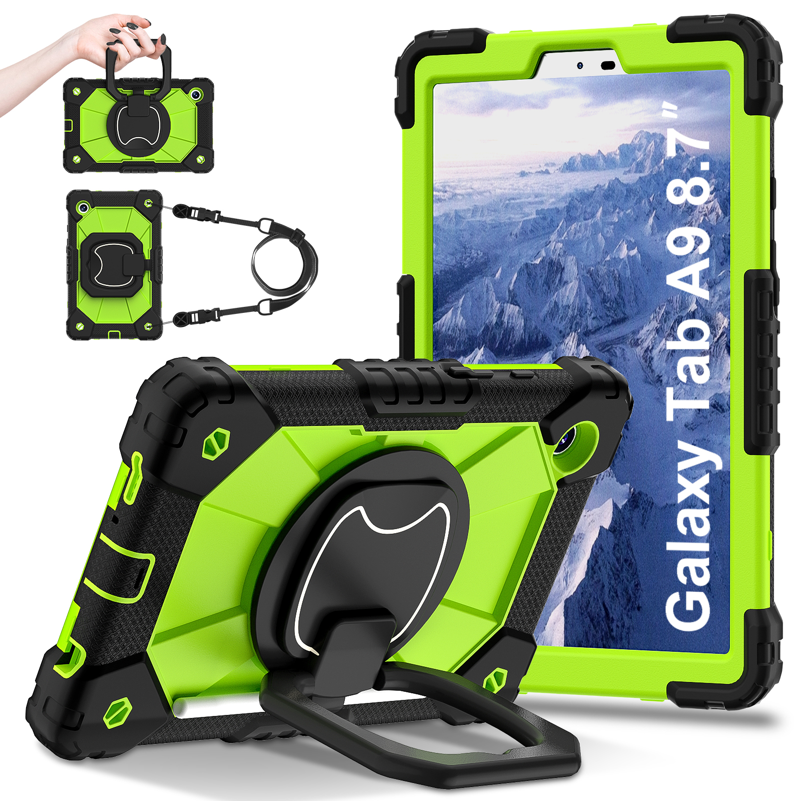 Rotating Heavy Duty Case For S - Tablet A9 Accessories recensie en prijs