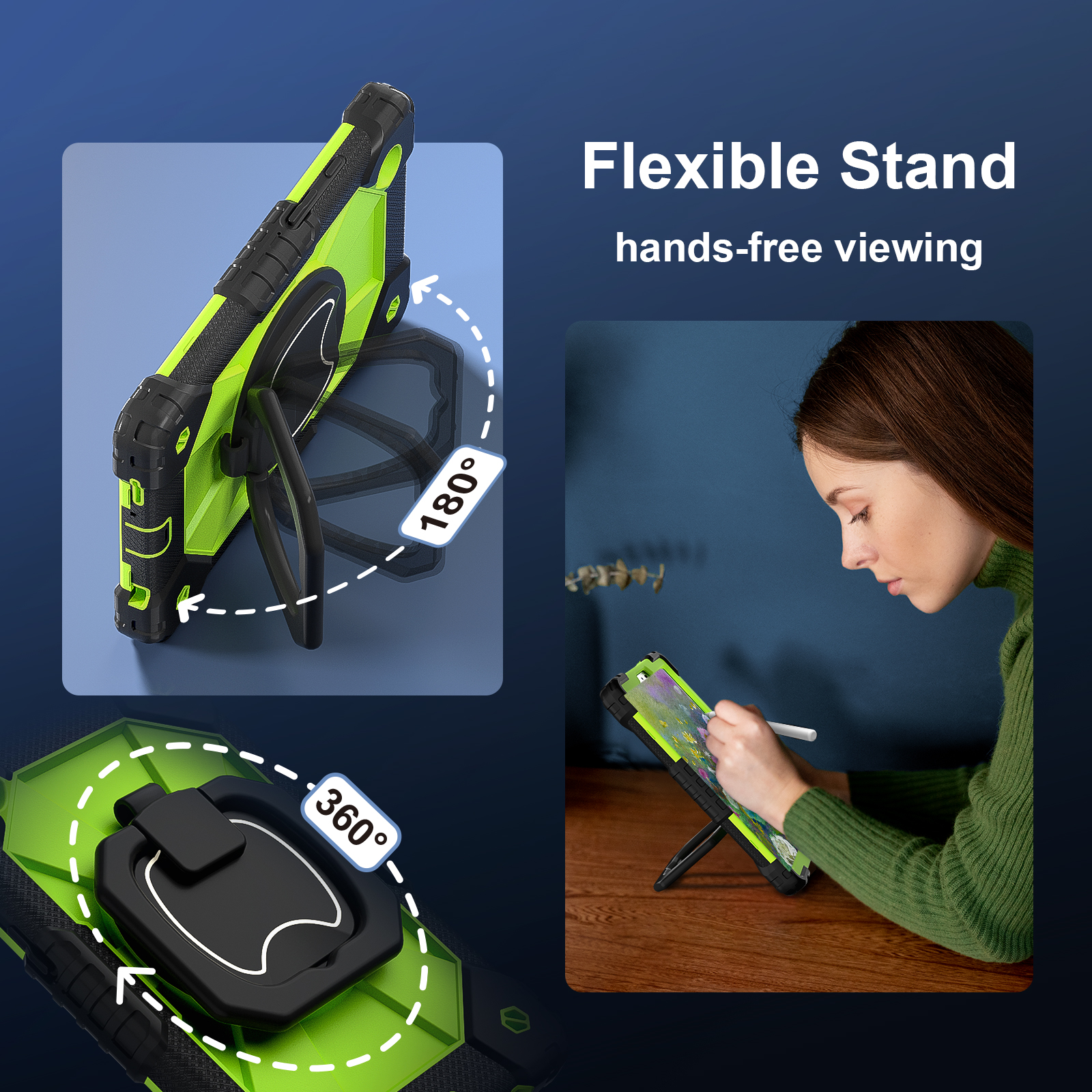 Rotating Heavy Duty Case For S - Tablet A9 Accessories recensie en prijs