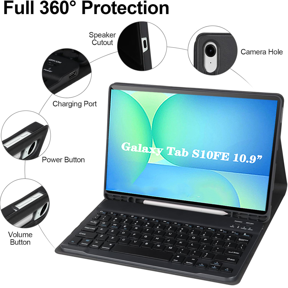 Case for Samsung Galaxy Tab S1 - Samsung Tablet Keyboard Accessories recensie en prijs