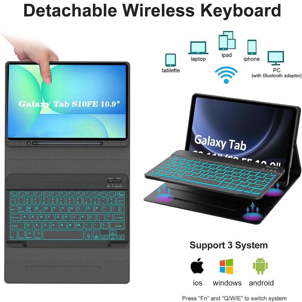 Case for Samsung Galaxy Tab S1 - Samsung Tablet Keyboard Accessories recensie en prijs