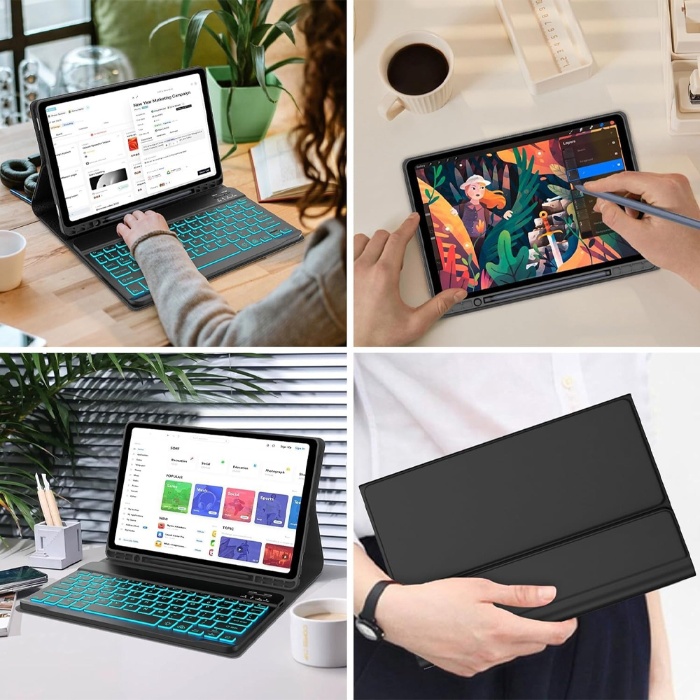 Case for Samsung Galaxy Tab A7 - Samsung Tablet Keyboard Accessories recensie en prijs