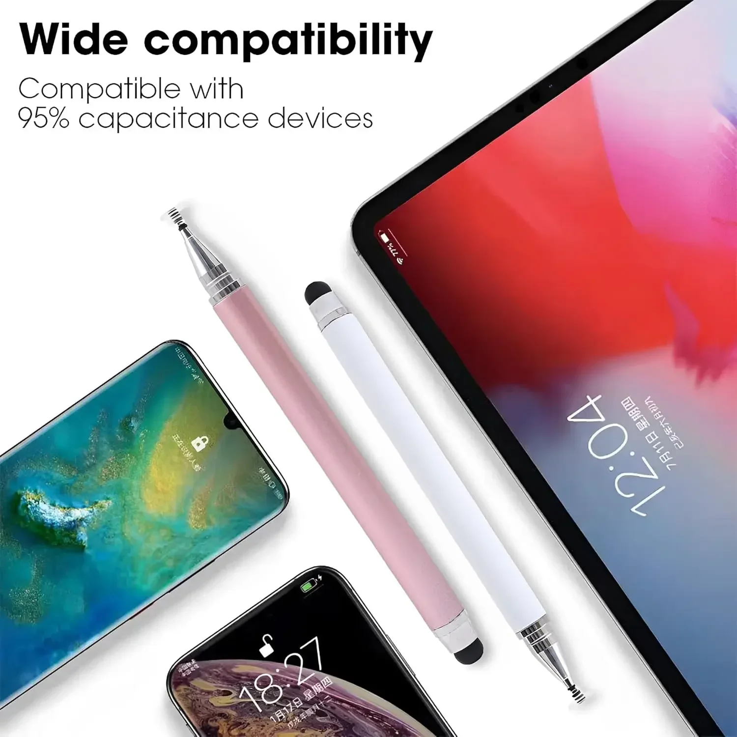 1/2Pcs 2in1 Universal Stylus P - Drawing Tablet Pen Accessories recensie en prijs