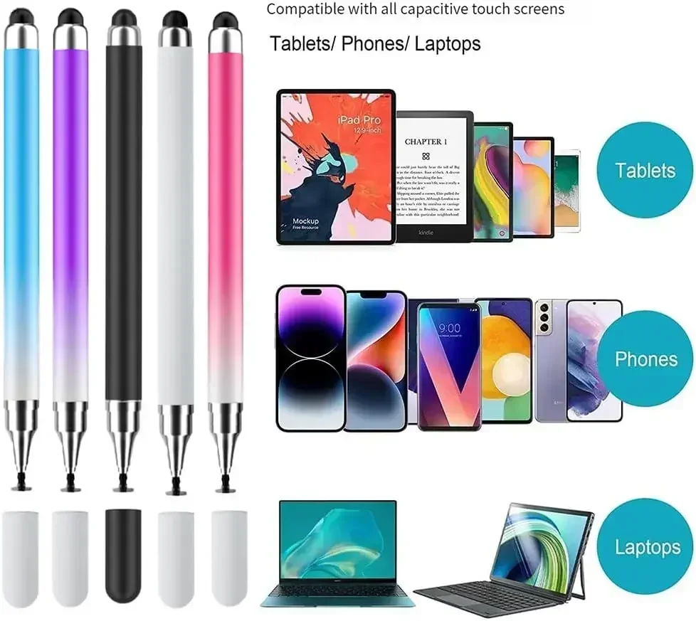 1/2Pcs 2in1 Universal Stylus P - Drawing Tablet Pen Accessories recensie en prijs