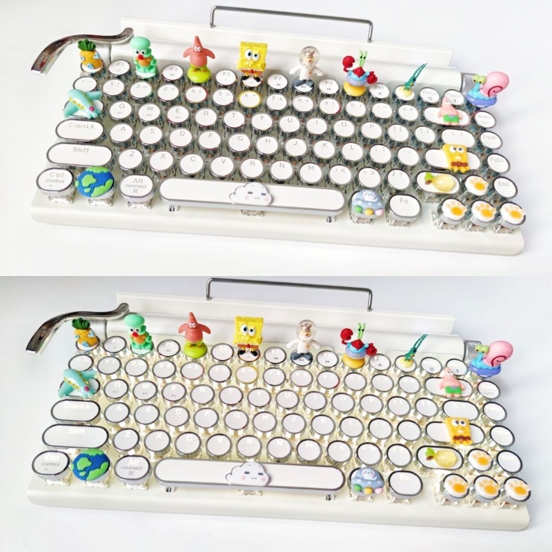 Retro SpongeBo Mechanical Keyb - Tablet Ipad Accessories recensie en prijs