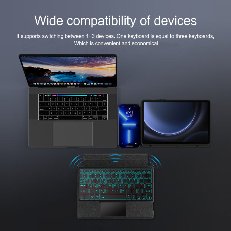 Magic Keyboard Case For Samsun - Samsung Tablet Keyboard Accessories recensie en prijs