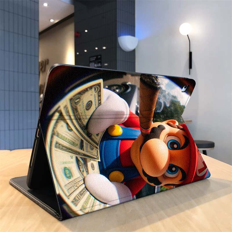 Cartoon M-Marios Art For Samsu - Tablet A9 Accessories recensie en prijs