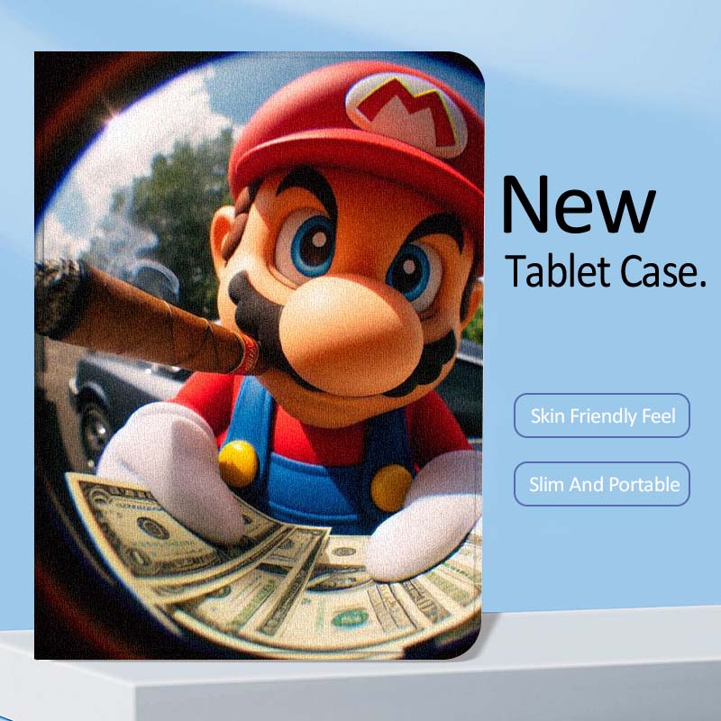Cartoon M-Marios Art For Samsu - Tablet A9 Accessories recensie en prijs