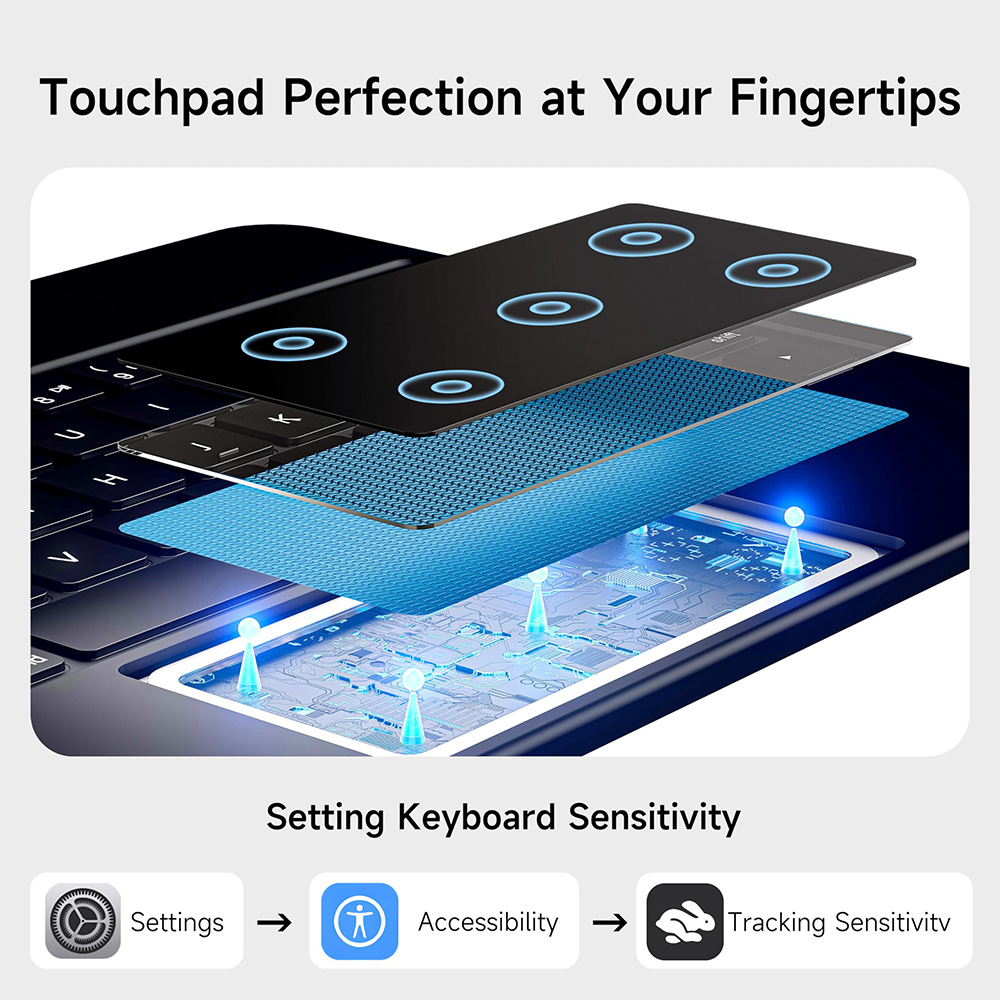 2026 Magic Keyboard with Bluet - Magnetic Case Smart recensie en prijs