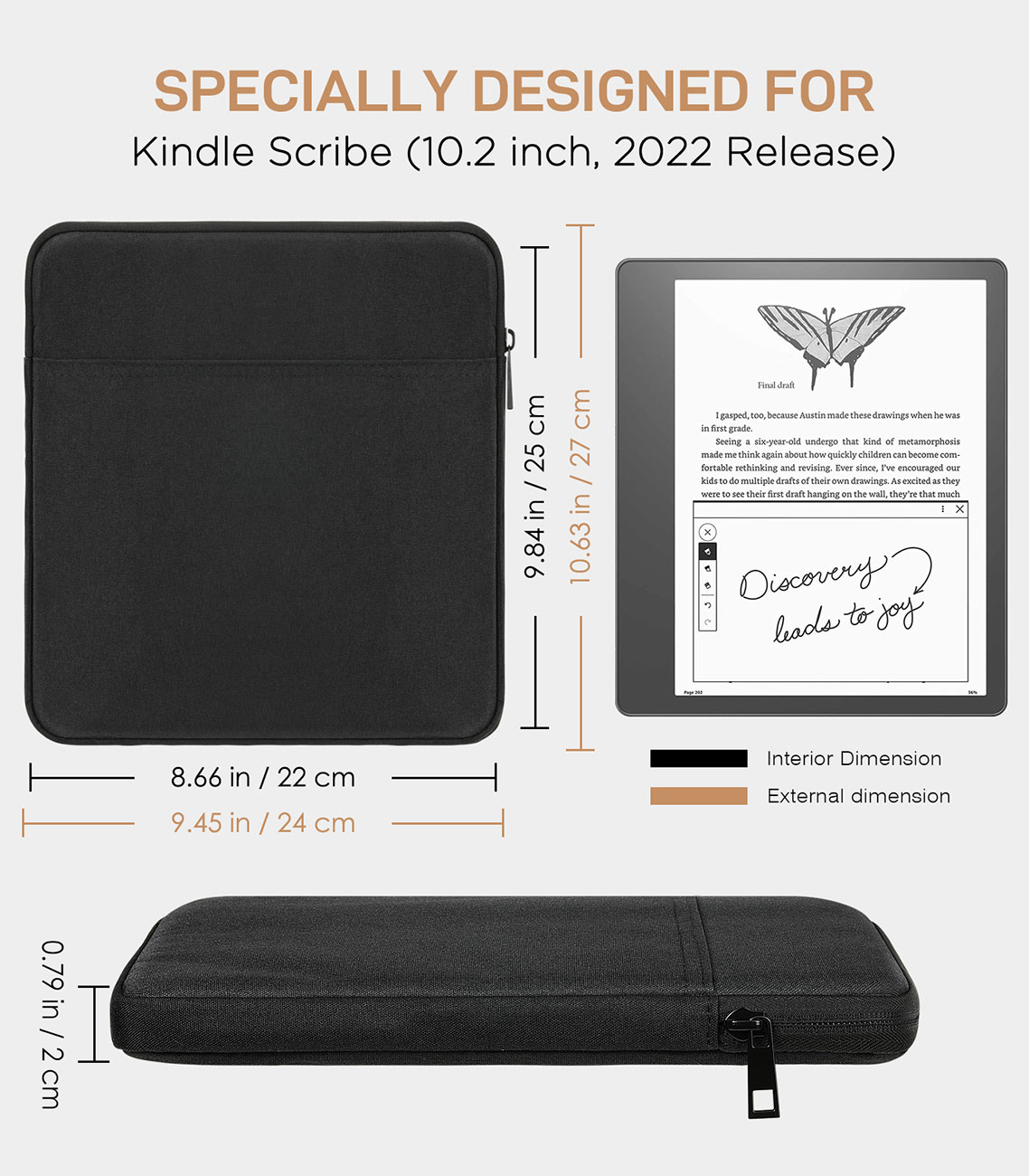 MoKo Tablet Sleeve for Kindle  - Tablet Accessories Amazon recensie en prijs