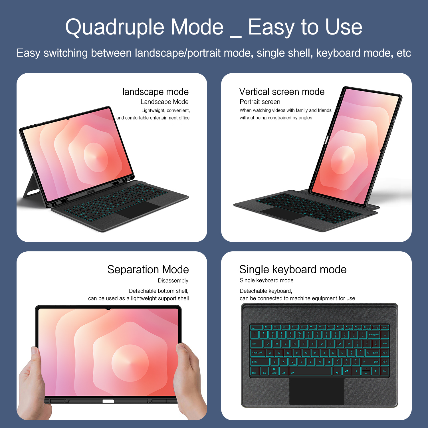 Backlight Magic Keyboard For S - Samsung Tablet Keyboard Accessories recensie en prijs