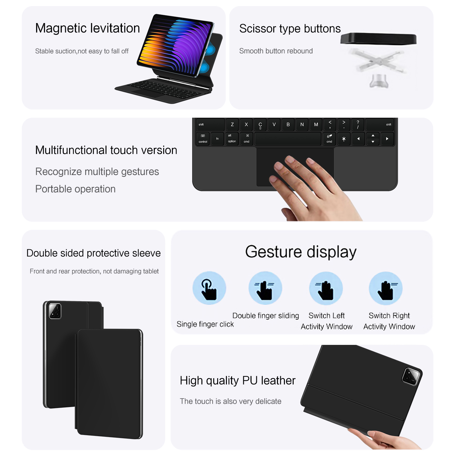 Magic Keyboard For Xiaomi Pad  - Magnetic Case Smart recensie en prijs