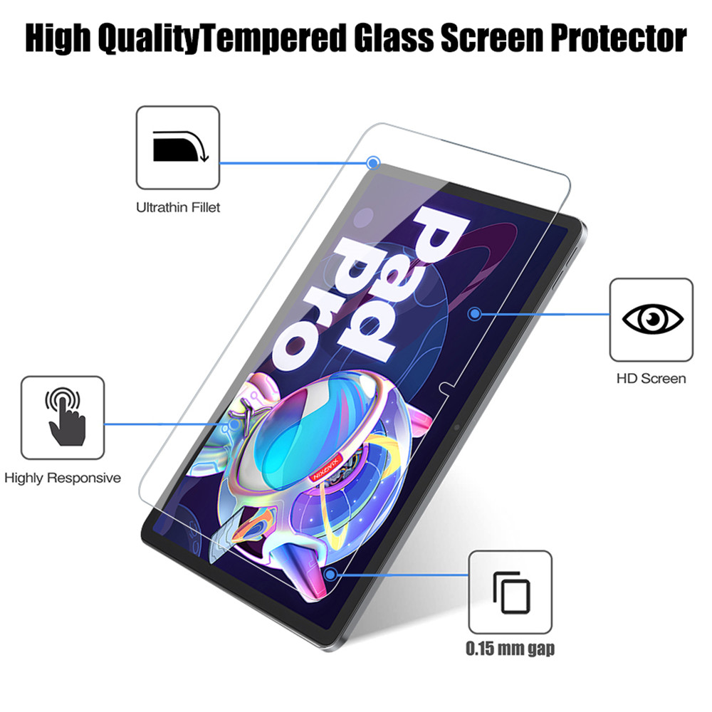 2PCS Tempered Glass Screen Pro - Lenovo Tablet Keyboard Accessories recensie en prijs