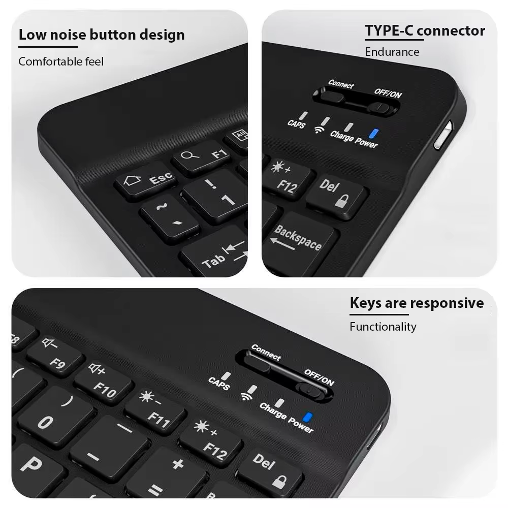 Bluetooth Wireless Keyboard Mo - Tablet Ipad Accessories recensie en prijs