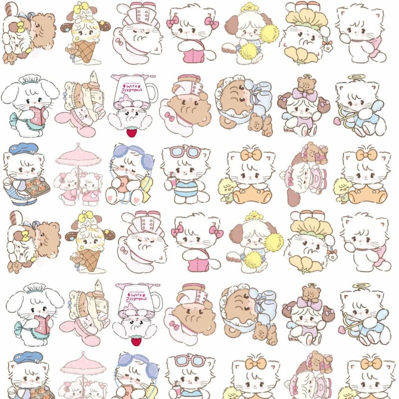 Cartoon Miko Acrylic Tablets H - Tablet Accessories Set recensie en prijs