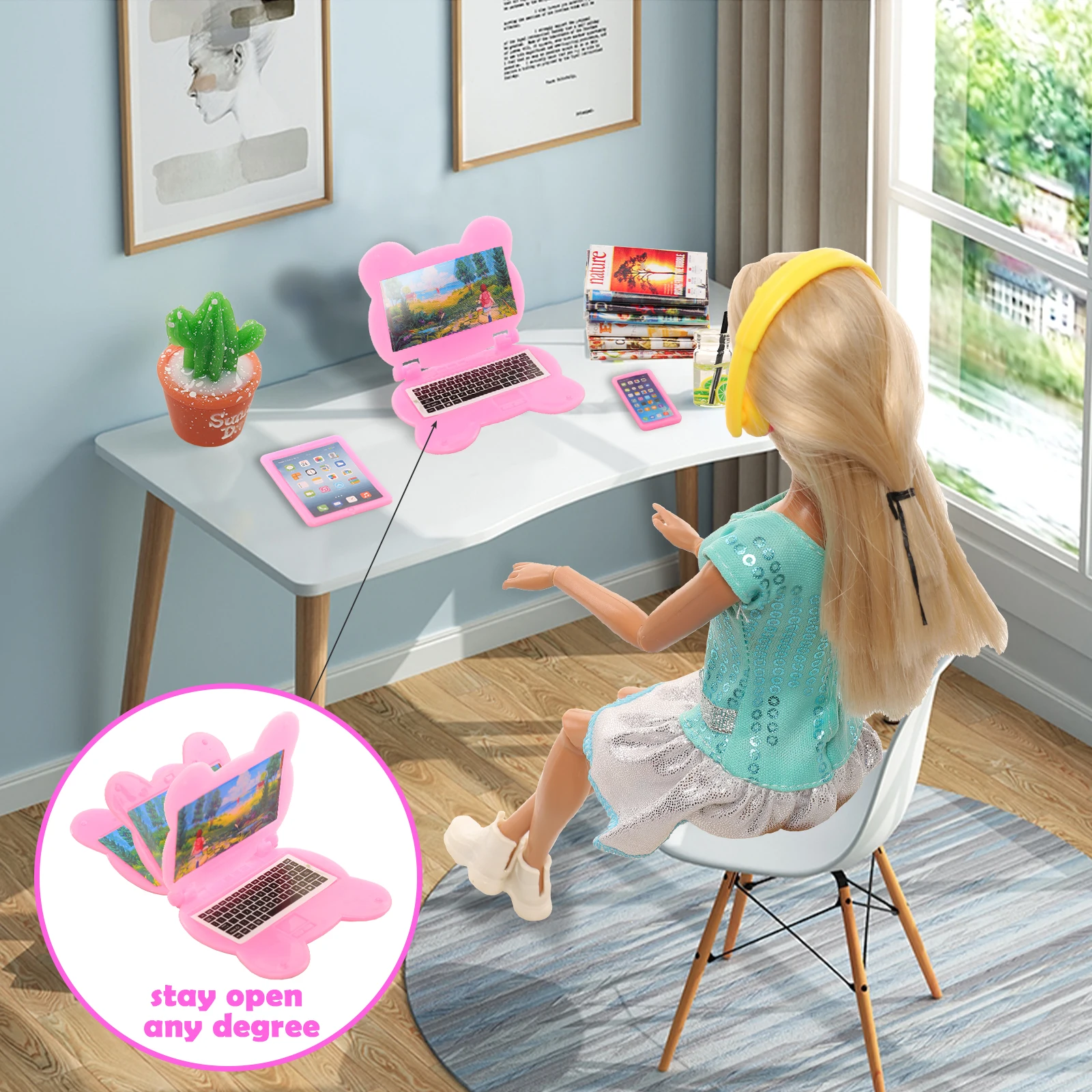 17pcs Set Funny Dollhouse Acce - Tablet Accessories Set recensie en prijs