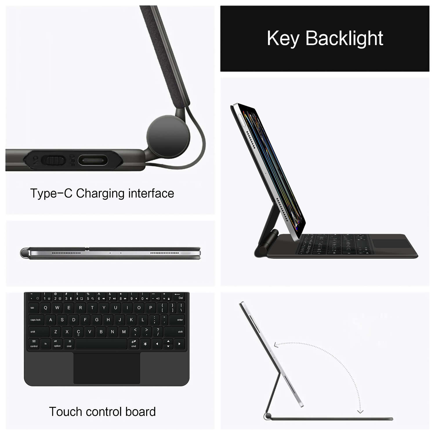 AJIUYU Magnetic Magic Keyboard - Magnetic Case Smart recensie en prijs