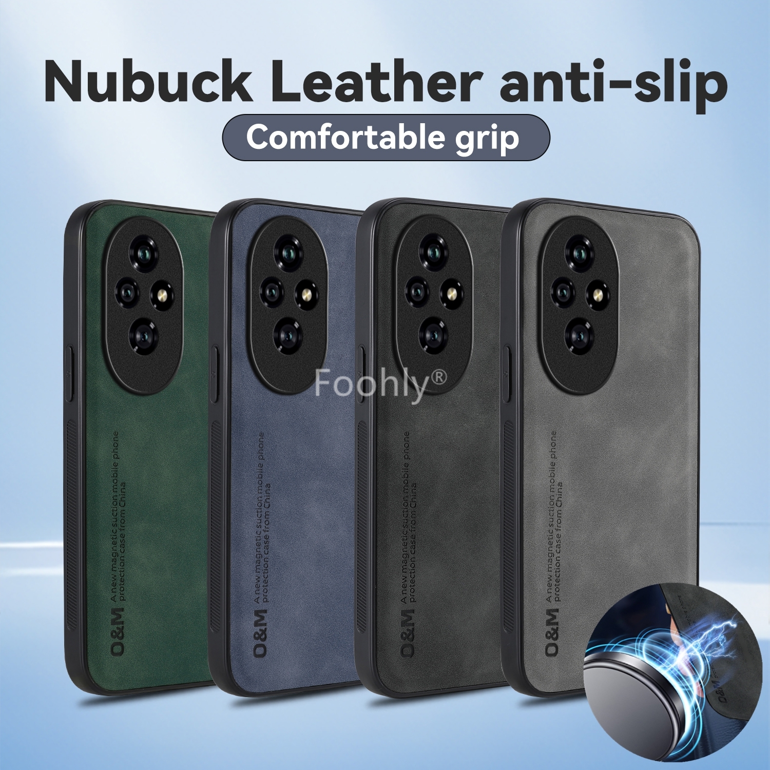 Nubuck Leather Shockproof Magn - Magnetic Case Smart recensie en prijs