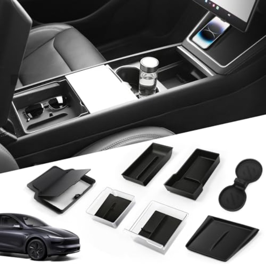 9PCS Center Console Organizer  - Wireless Charging Pad recensie en prijs