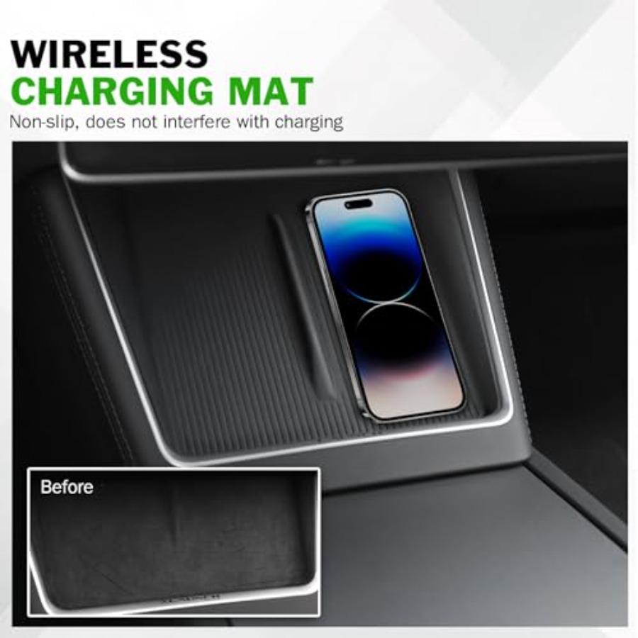 9PCS Center Console Organizer  - Wireless Charging Pad recensie en prijs