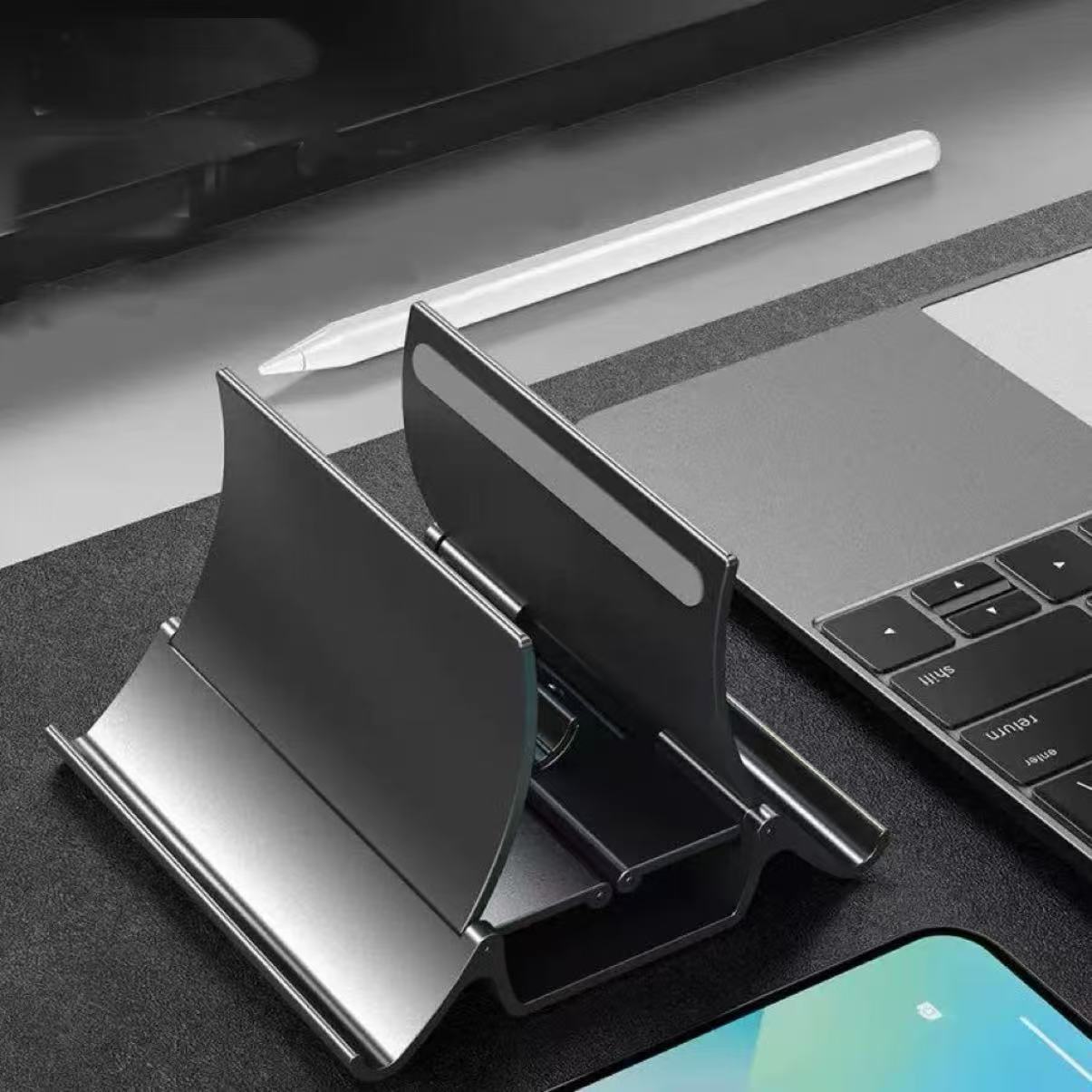 Vertical Laptop Stand Heat Dis - Tablet Ipad Accessories recensie en prijs