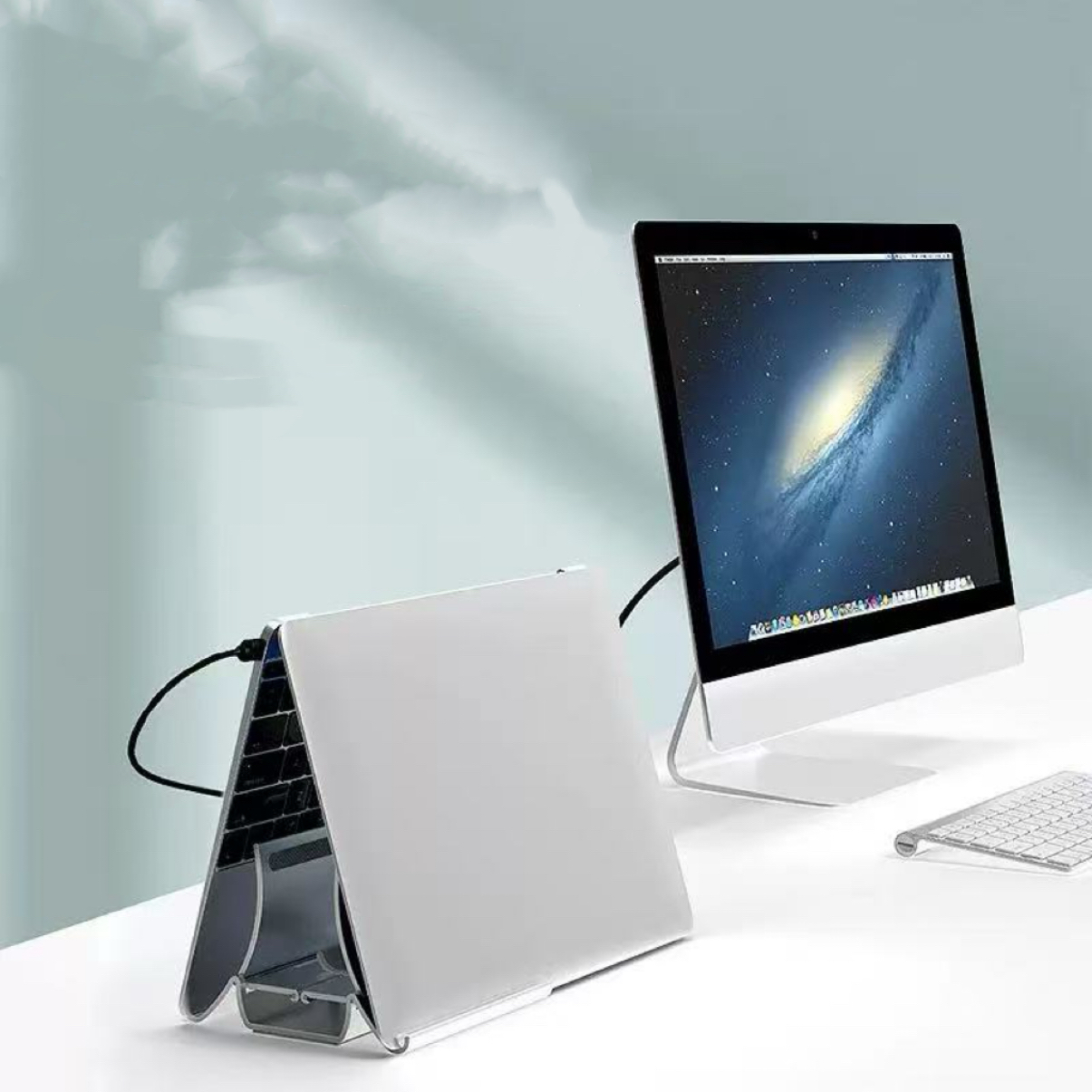 Vertical Laptop Stand Heat Dis - Tablet Ipad Accessories recensie en prijs