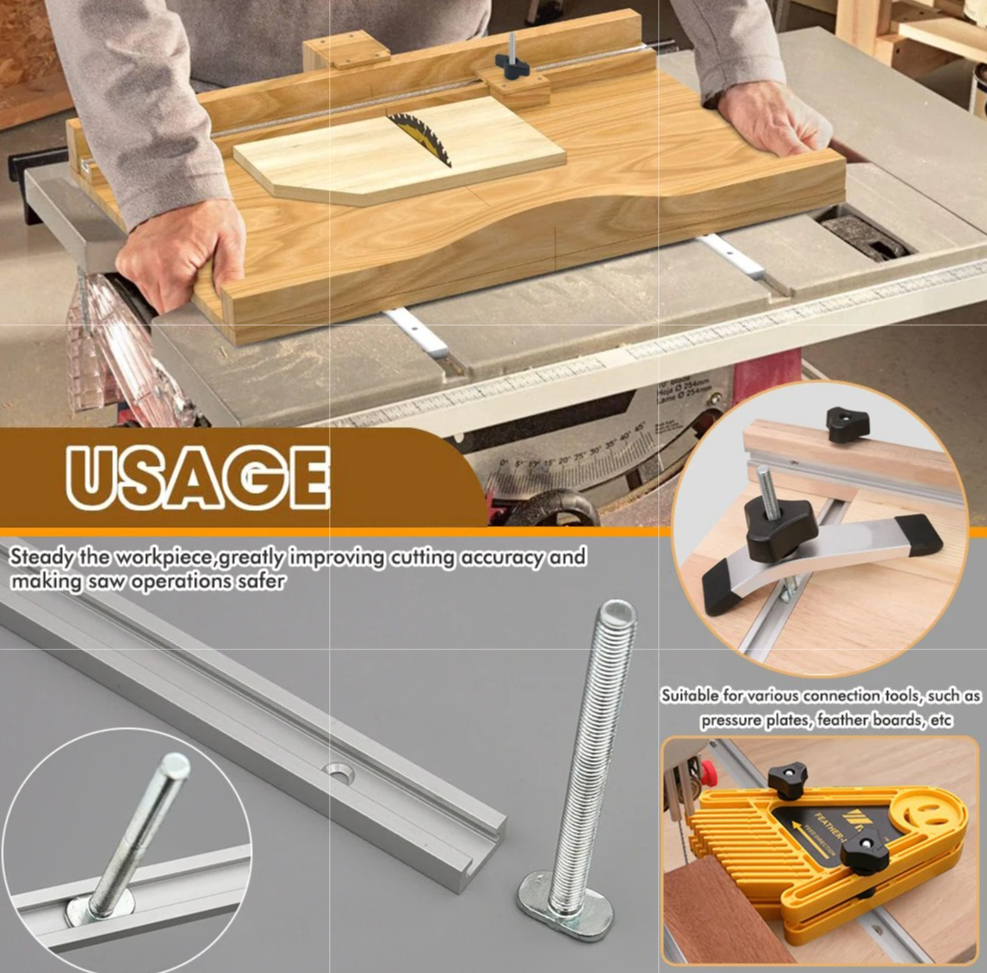19# T-Track Kit for Router Tab - Tablet Accessories Set recensie en prijs