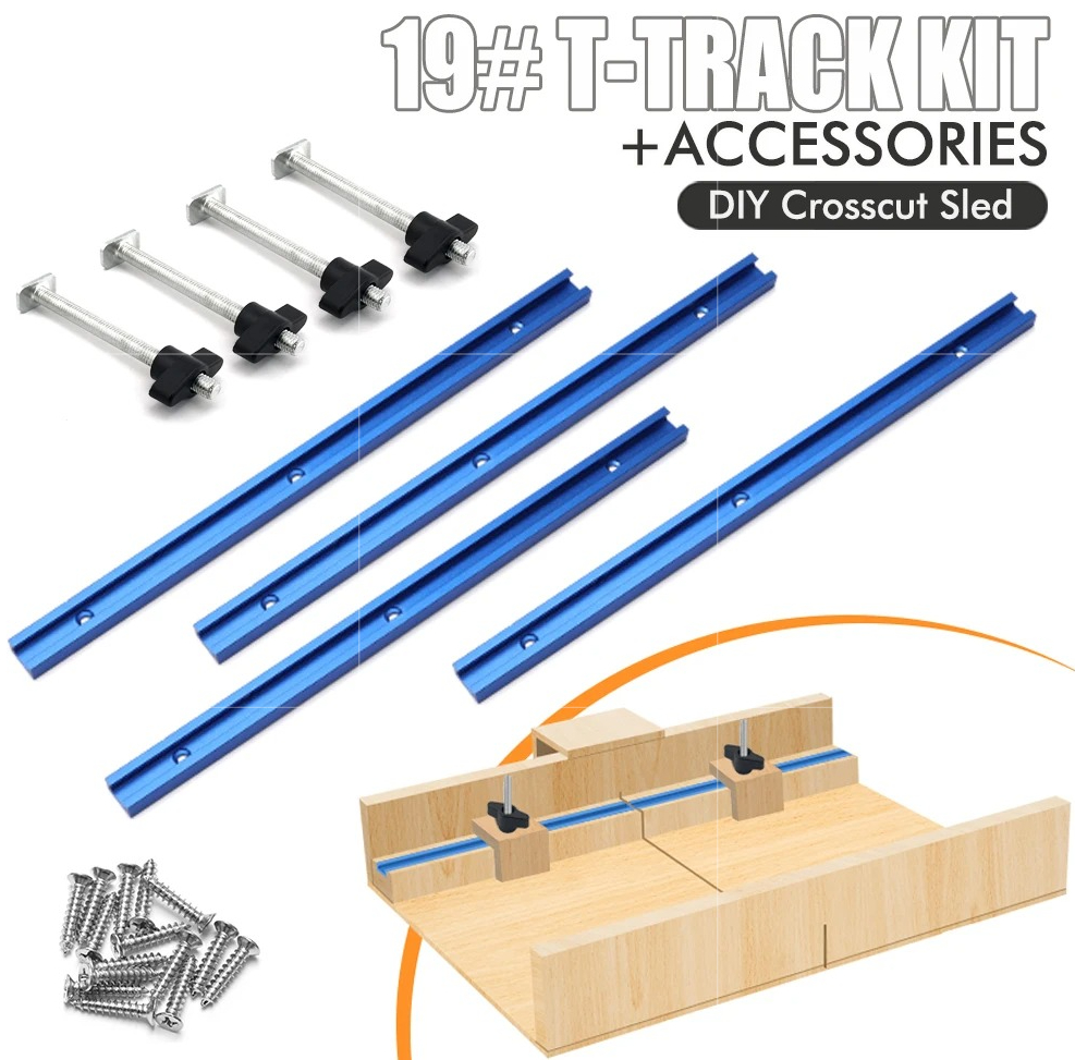 19# T-Track Kit for Router Tab - Tablet Accessories Set recensie en prijs
