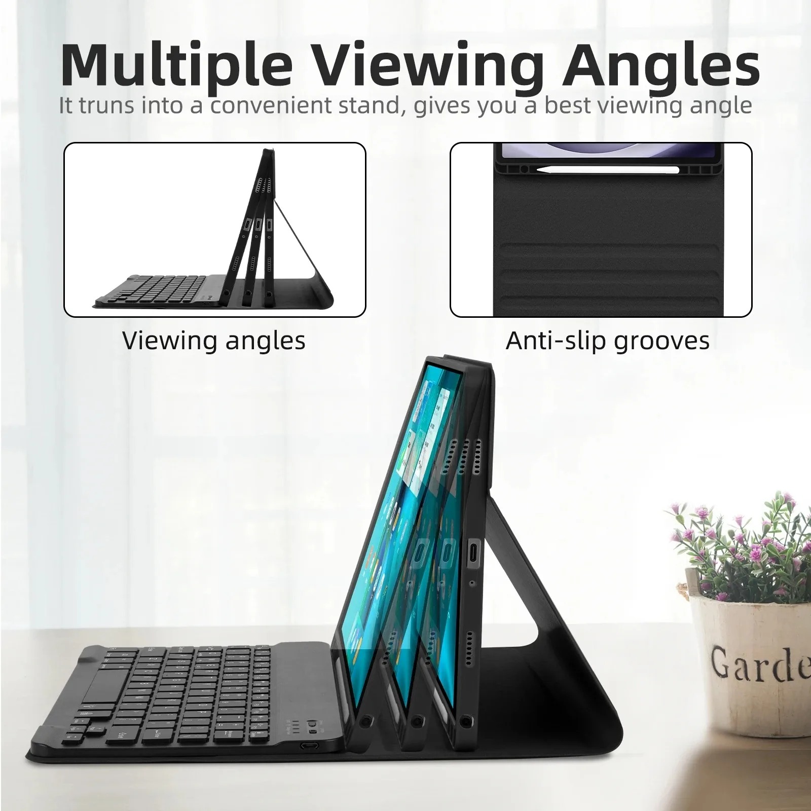 Keyboard Case For Samsung Gala - Samsung Tablet Keyboard Accessories recensie en prijs