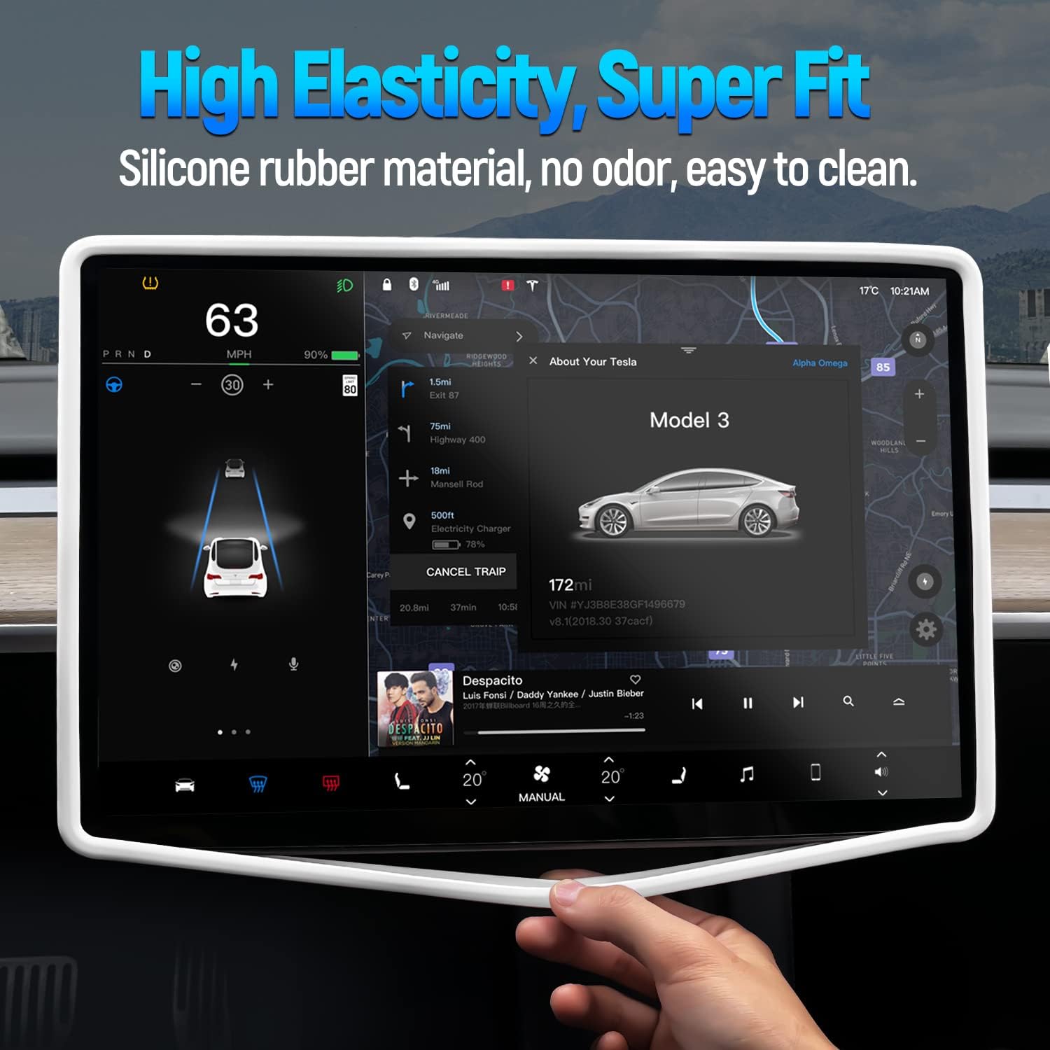 For Tesla Model 3 Y Highland S - Tesla Tablet Accessories recensie en prijs