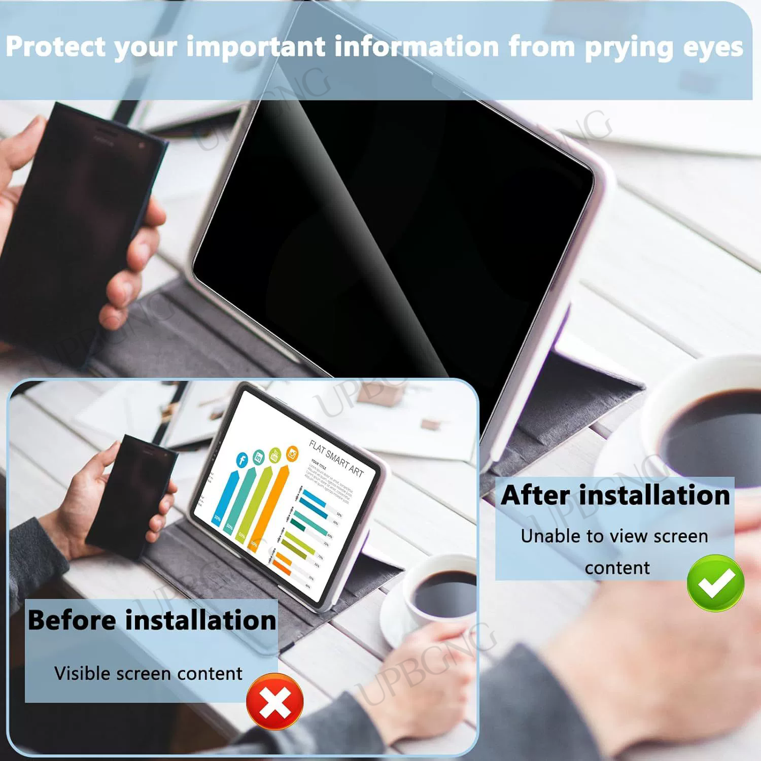 Anti Peeping Film for Xiaomi R - Xiaomi Tablet Accessories recensie en prijs