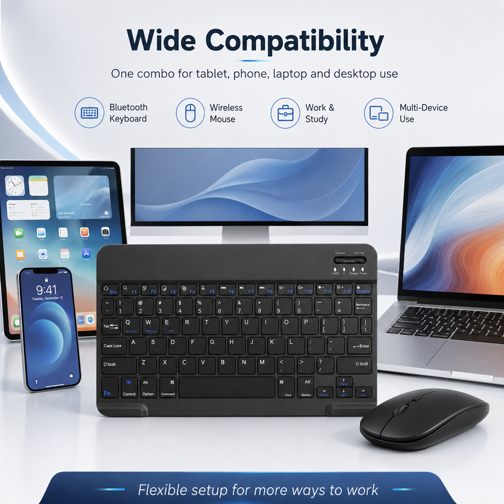 Bluetooth Wireless Keyboard Fo - Tablet Ipad Accessories recensie en prijs