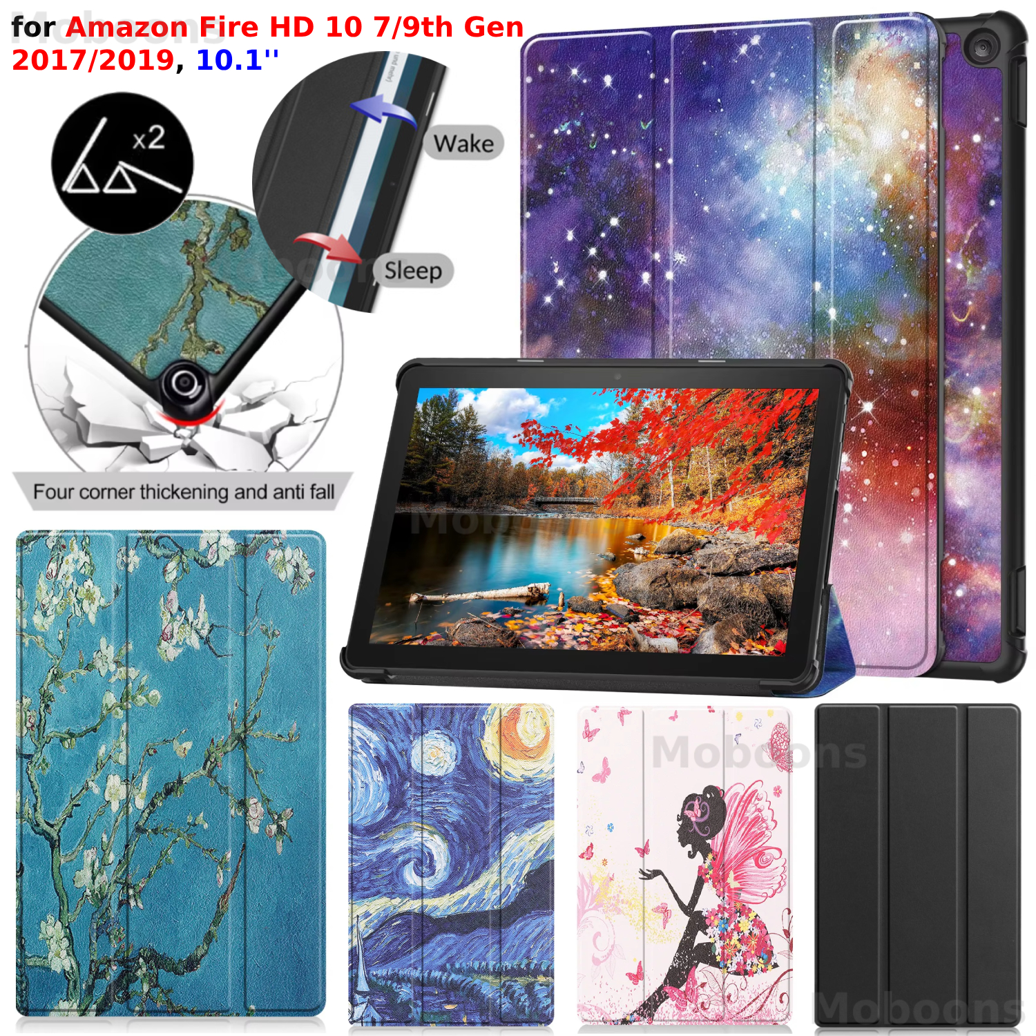 For Amazon Fire HD 10 7th 9th  - Tablet Accessories Amazon recensie en prijs