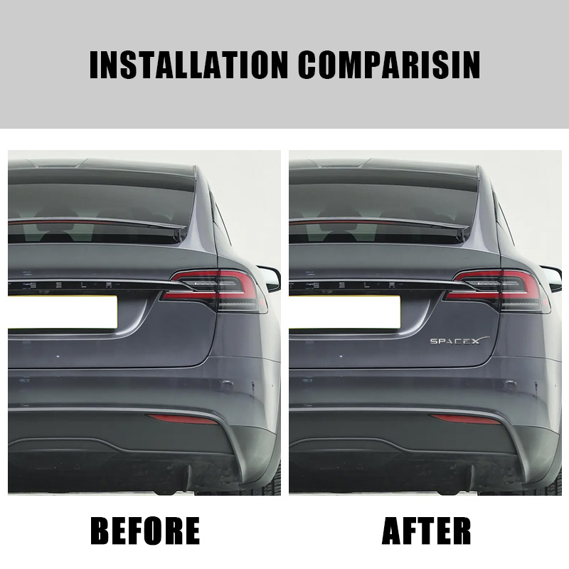 3D ABS Logo Letters Car Trunk  - Tesla Tablet Accessories recensie en prijs