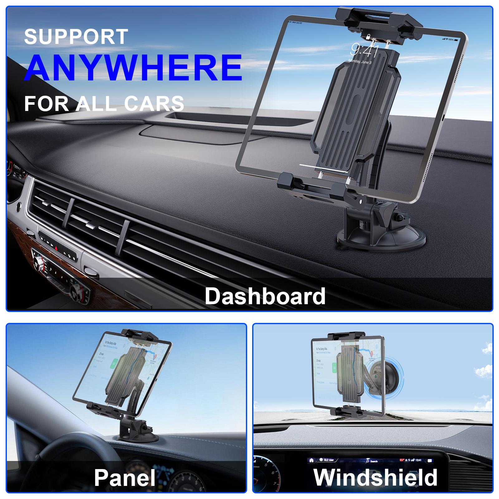 Universal Car Dashboard Windsh - Tablet Ipad Accessories recensie en prijs