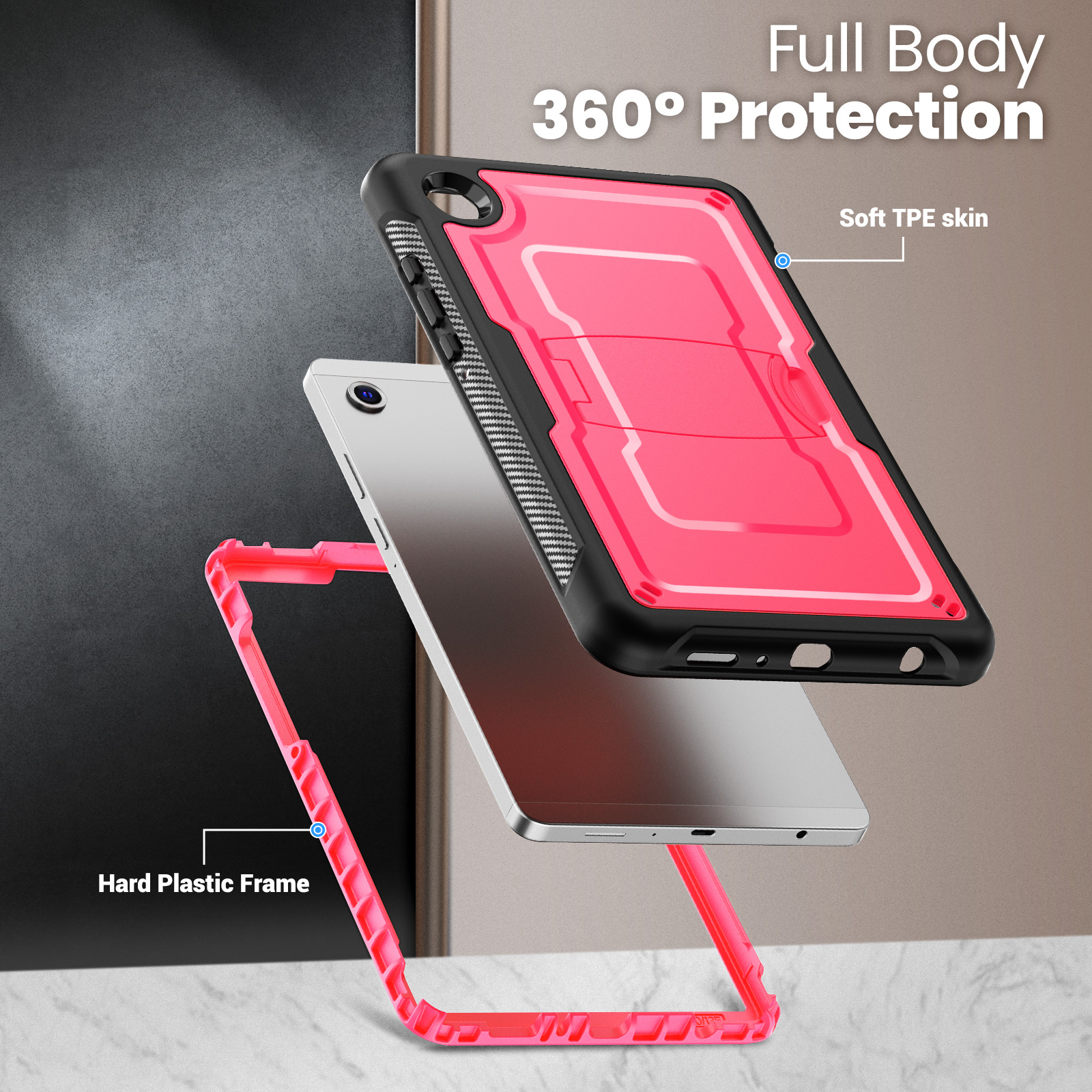 Heavy Duty Case for Samsung Ga - Tablet A9 Accessories recensie en prijs